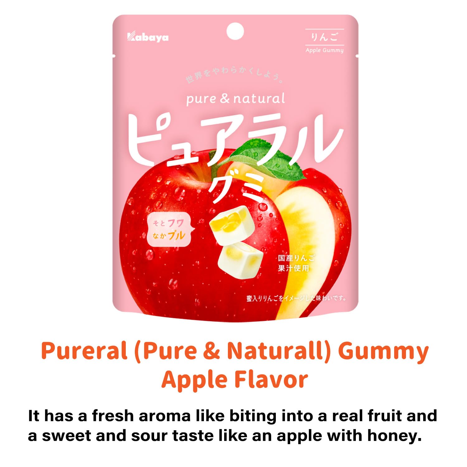 Japanese Gummy Candies 6pcs Set, 13oz, Various Chewiness, Soft, Hard, Fruity, Soda, Cola, Great for Snacks or Gifts