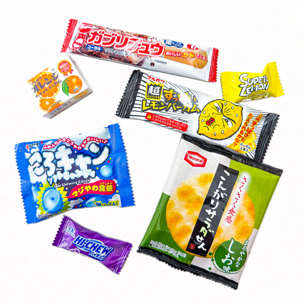 Otsumami Tokyo 34pcs Japanese Dagashi Assortment Gift Bag