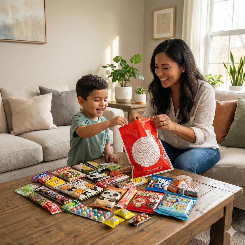 Otsumami Tokyo 34pcs Japanese Dagashi Assortment Gift Bag